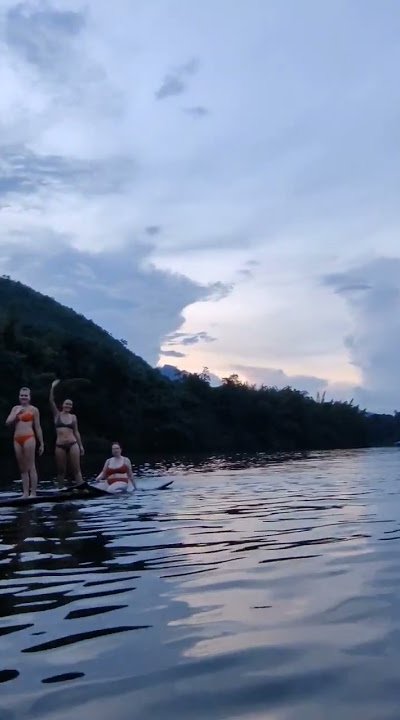 Erawan National Park | Water Sports | Kayaking | Water Floaters #thailand #kanchanaburi #bangkok